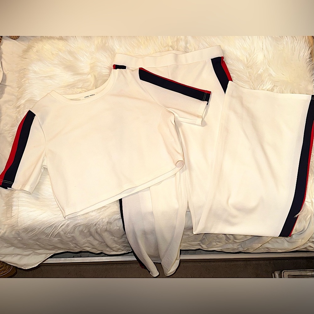 White 2pc set